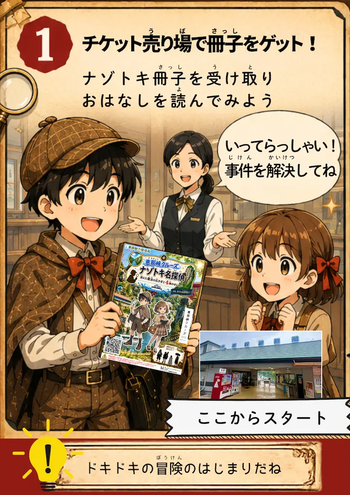 あそびかた STEP1