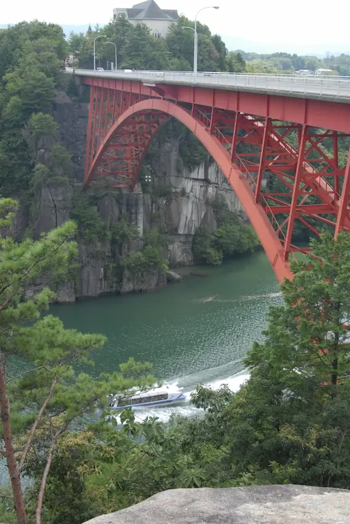 恵那峡の風景写真
